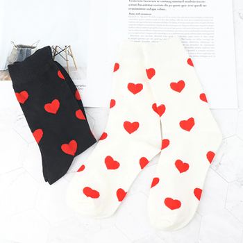 Obrázek Zamilované ponožky - bílé