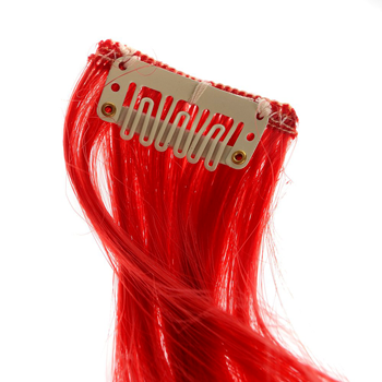 Obrázek z Barevné příčesky do vlasů - červené 