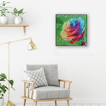 Obrázek z Diamantové malování basic - růže 