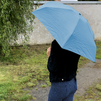 Obrázek z Skládací deštník - modrý 