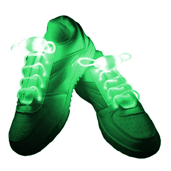 Obrázek LED svítící tkaničky - zelené