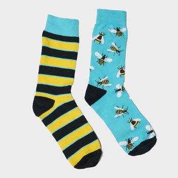 Obrázek Veselé ponožky - včela