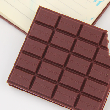 Obrázek z Poznámkový blok ukousnutá čokoláda 