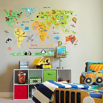 Obrázek z Dětská mapa světa 