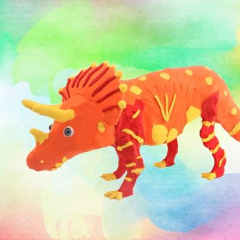Obrázek z Vymodeluj si dinosaura - Triceratops 