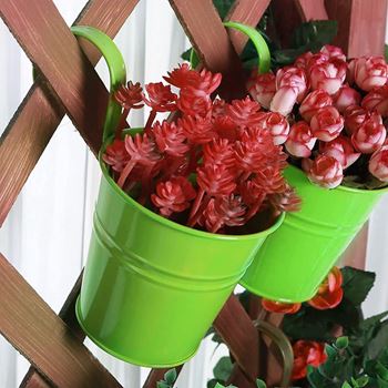 Obrázek z Závěsný květináč na balkón - zelený 