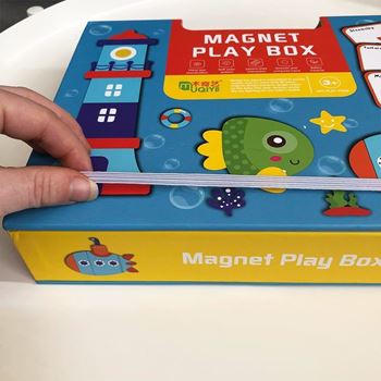 Obrázek z Magnetický hrací box - mořský svět 