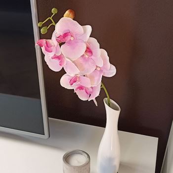 Obrázek Umělé květiny orchidej - světle růžová