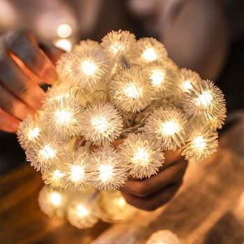 Obrázek Vánoční světelný řetěz - teplé světlo