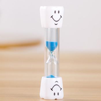Obrázek Přesýpací hodiny na čištění zubů - modré