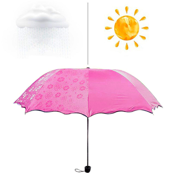 Obrázek Magický deštník - tmavě růžový