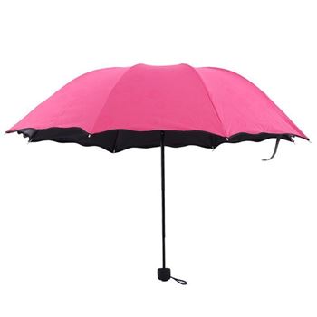 Obrázek z Magický deštník - tmavě růžový 