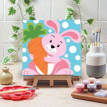 Obrázek z Malování podle čísel pro děti - králíček 
