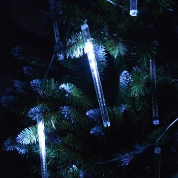 Obrázek z Vánoční osvětlení padající sníh - studené světlo 