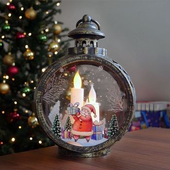 Obrázek Vánoční lucerna - Santa
