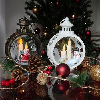 Obrázek z Vánoční lucerna - Santa 