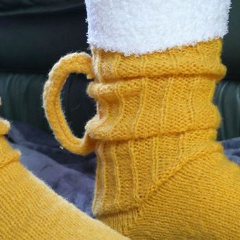 Obrázek z Ponožky pivo - pletené 