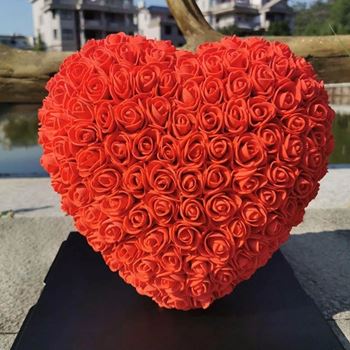 Obrázek Srdce z růží