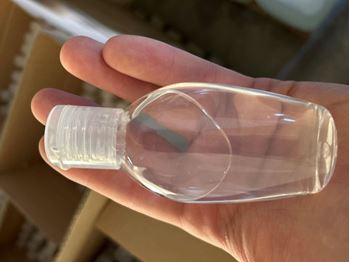 Obrázek Plastová plnitelná lahvička
