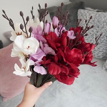 Obrázek z Umělé květiny do vázy - fialové 