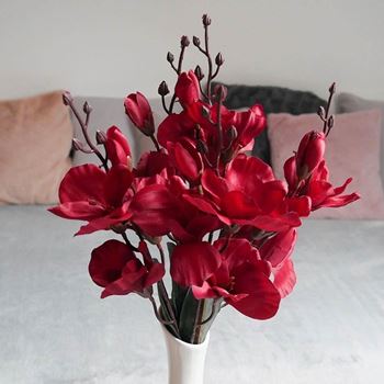 Obrázek Umělé květiny do vázy - červené