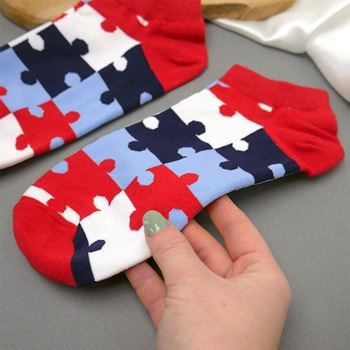 Obrázek z Kotníkové ponožky - puzzle 
