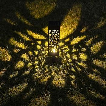 Obrázek z Zahradní solární osvětlení s ornamenty 