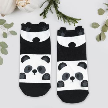 Obrázek z Kotníkové ponožky - panda 
