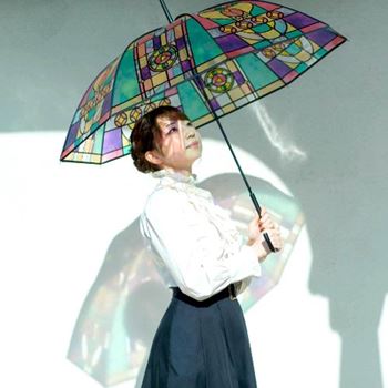 Obrázek z Deštník se vzorem - vitráž 