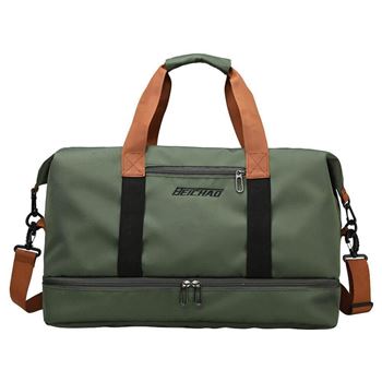 Obrázek z Cestovní taška s popruhem - zelená 