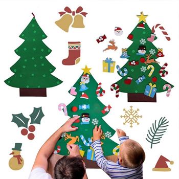 Obrázek z Nástěnný vánoční stromeček k ozdobení 