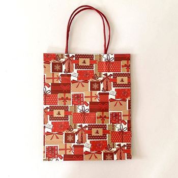Obrázek Vánoční taška - dárečky - velikost L