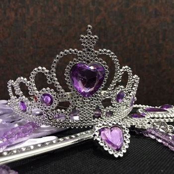 Obrázek z Sada doplňků pro princeznu - fialová 