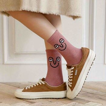 Obrázek z Vtipné ponožky emoce - cool 