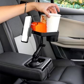 Obrázek z Cestovní stolek do auta s držákem 