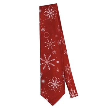 Obrázek Vánoční kravata - červená