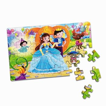 Obrázek Dětské puzzle v plechové krabičce - království