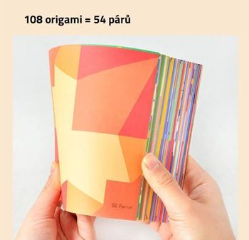 Obrázek z Origami pro děti 108 ks 