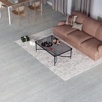 Obrázek z Samolepicí fólie na podlahu 200x60 cm - šedé dřevo 