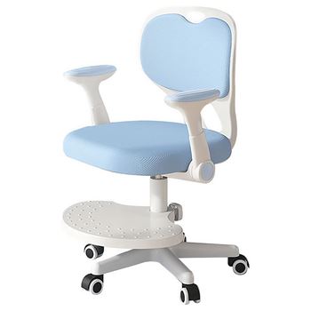 Obrázek Dětská rostoucí otočná židle k psacímu stolu - světle modrá