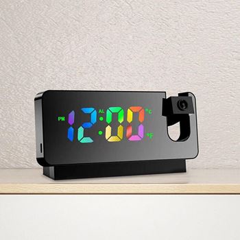 Obrázek Digitální budík s projekcí času