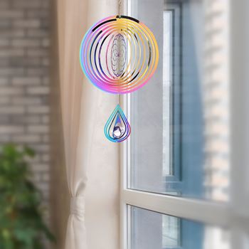 Obrázek 3D větrná dekorace mandala