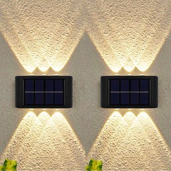 Obrázek Solární LED nástěnné světlo 