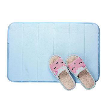 Obrázek Protiskluzová koupelnová předložka 40 x 60 cm - modrá