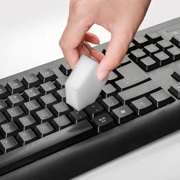 Obrázek z 10 ks Melaminové čistící nano houbičky 