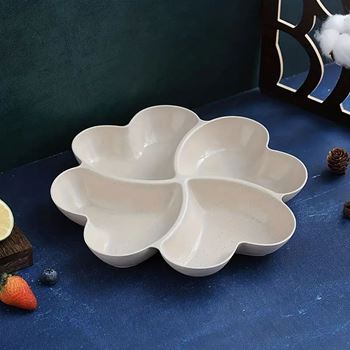 Obrázek z Dělená servírovací miska - 4 přihrádky 