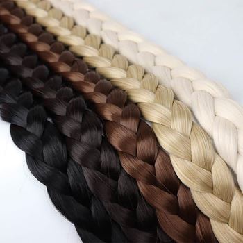 Obrázek z Příčesek do vlasů cop 85 cm - černý 