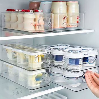 Obrázek z Kuchyňský organizér průhledný 25 cm 