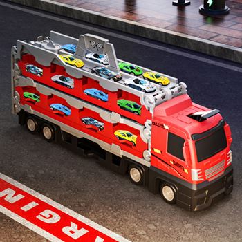 Obrázek Rozkládací kamion - autodráha s autíčky