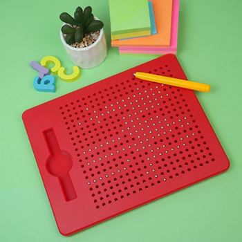 Obrázek z Magnetická kreslící tabulka - malá, červená 
